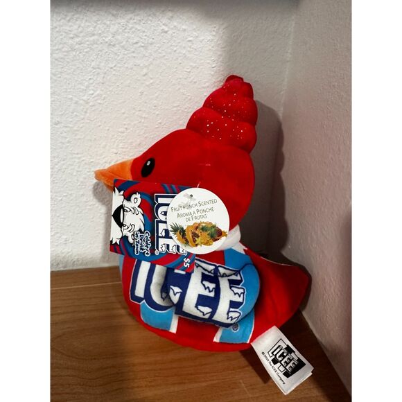ICEE Fruit Punch Scented Red Duck Plush Small NWT - Picture 4 of 5